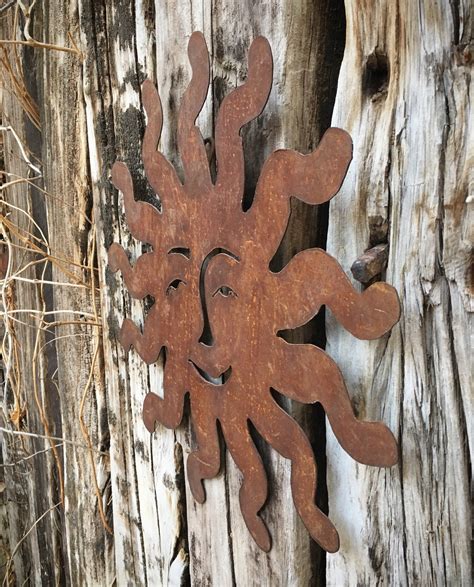 rustic metal wall art